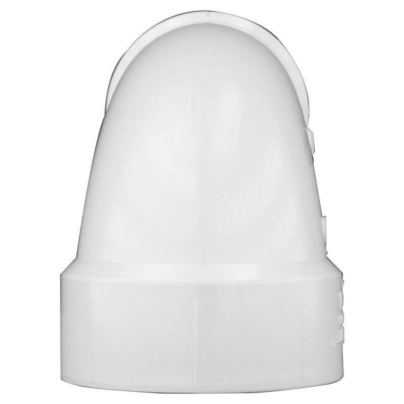 CHARLOTTE PIPE 3 × 4 DWV Closet Bend REDUCING HUB X HUB DWV (الصرف والنفايات والتهوية) (قطعة واحدة) - Image 3